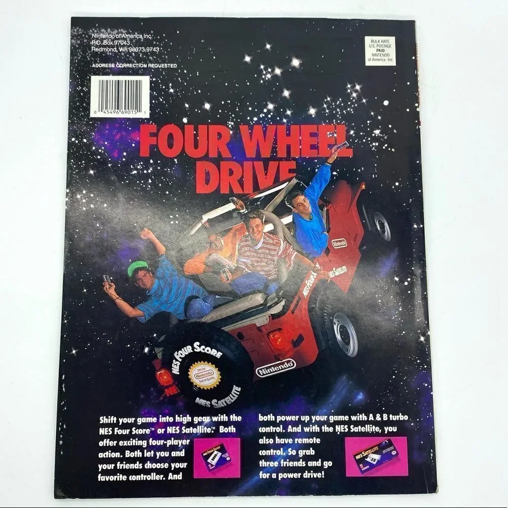 Nintendo Power Magazine #22 Metal Storm With Battletoads Poster March 1991
